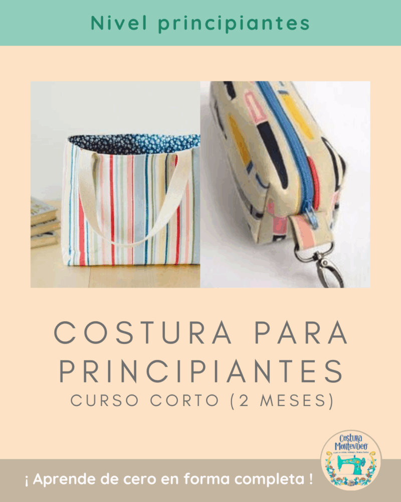 Costura para principiantes (2 meses) 