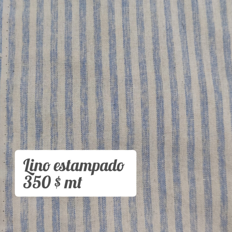 Lino estampado (mt)
