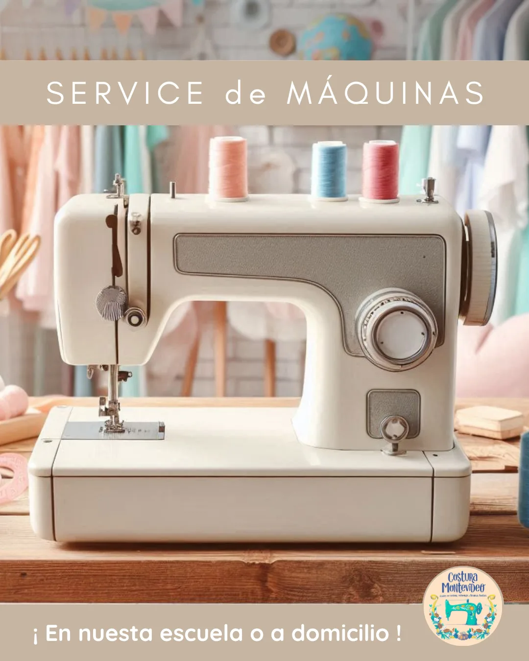 Servicio técnico de máquinas de coser: arreglo/ mantenimiento