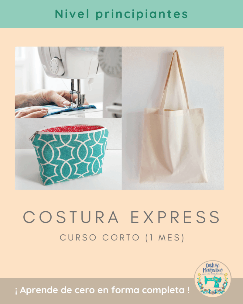 Costura Express para principiantes (1 mes) 