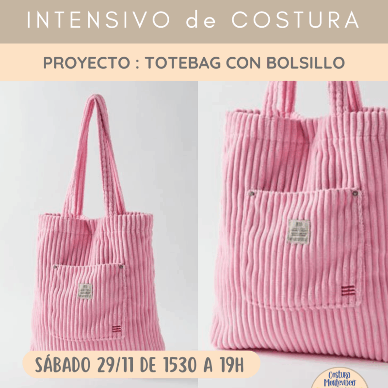 Intensivo: Totebag con bolsillo