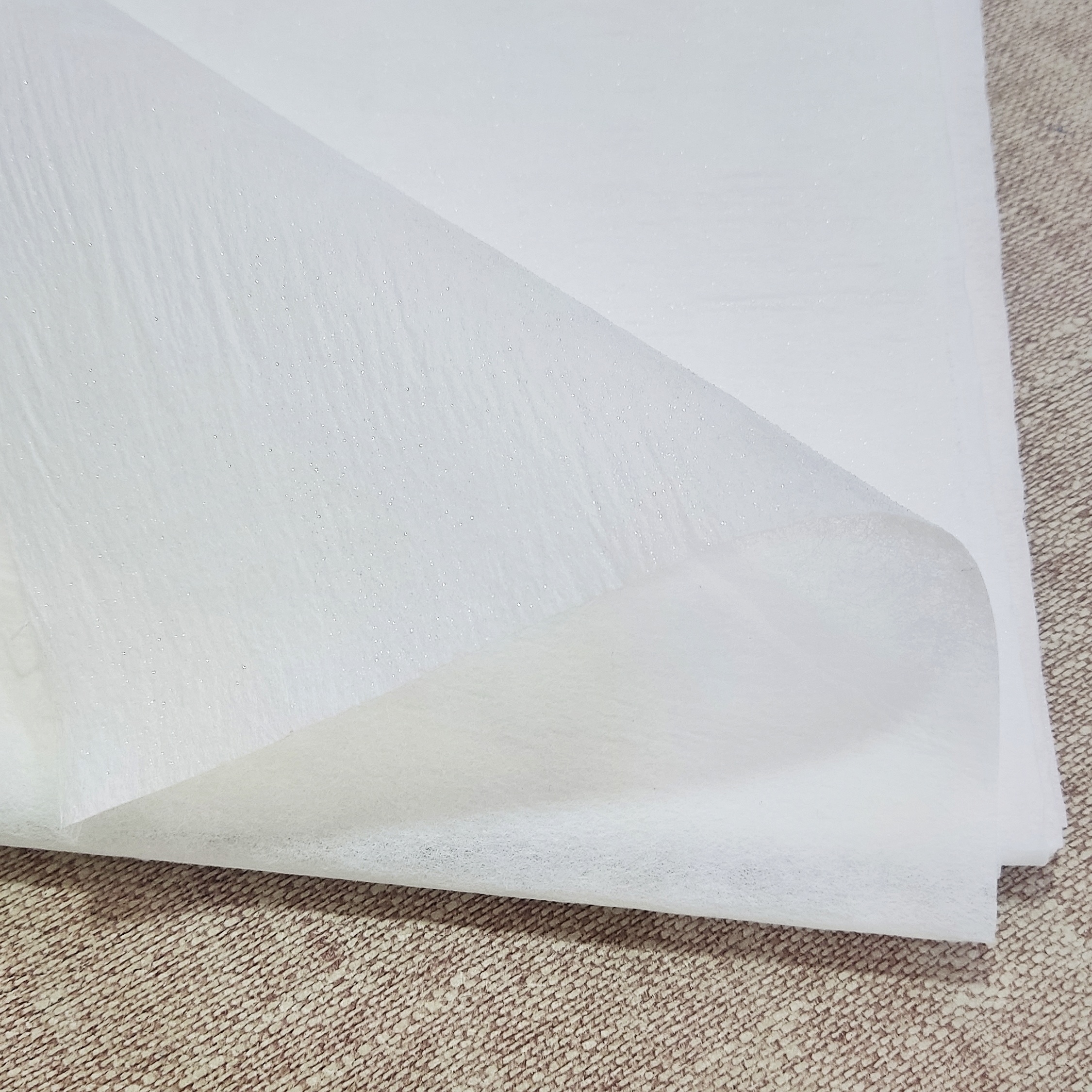 Entretela termoadhesiva de papel gruesa (mt)
