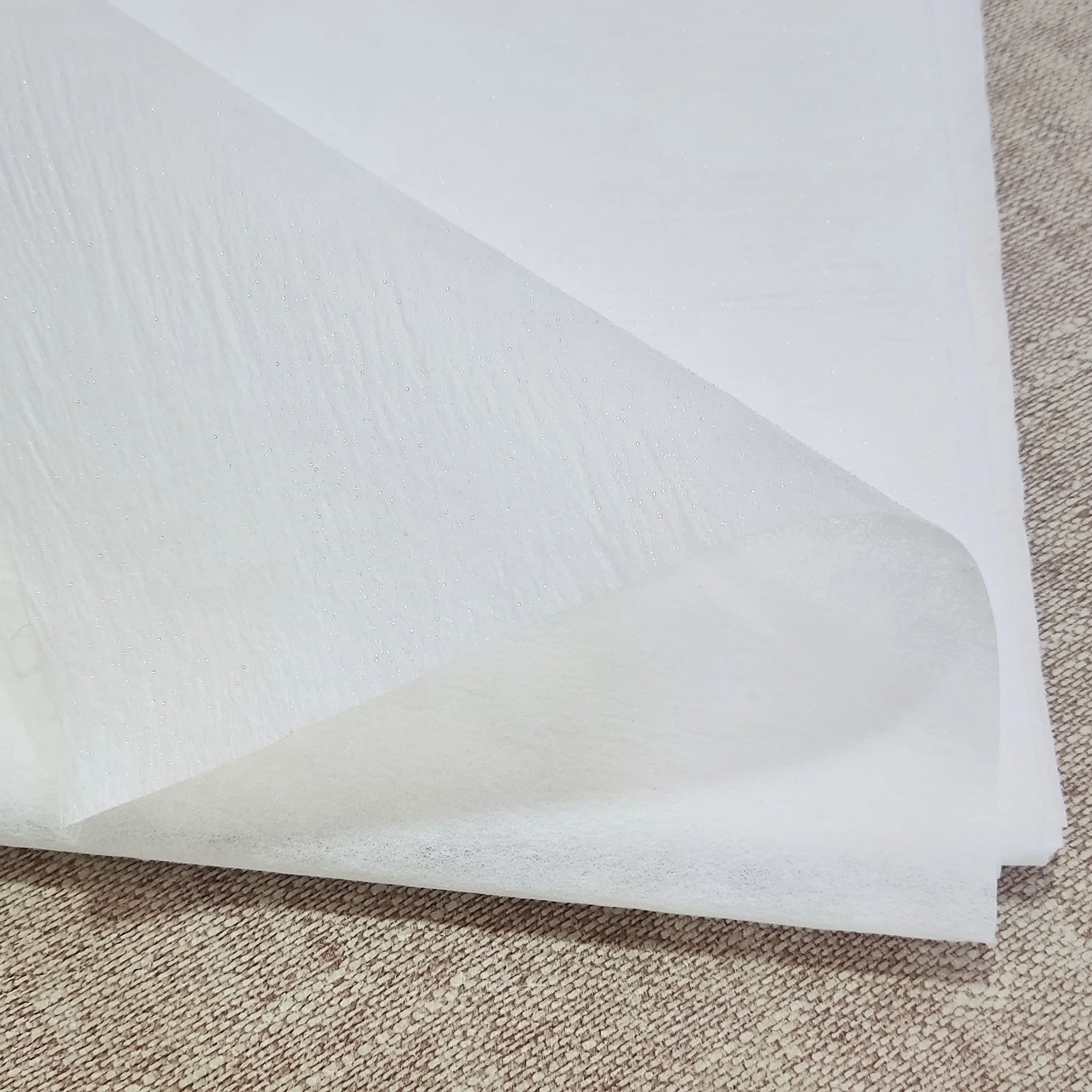 Entretela termoadhesiva de papel gruesa (mt)