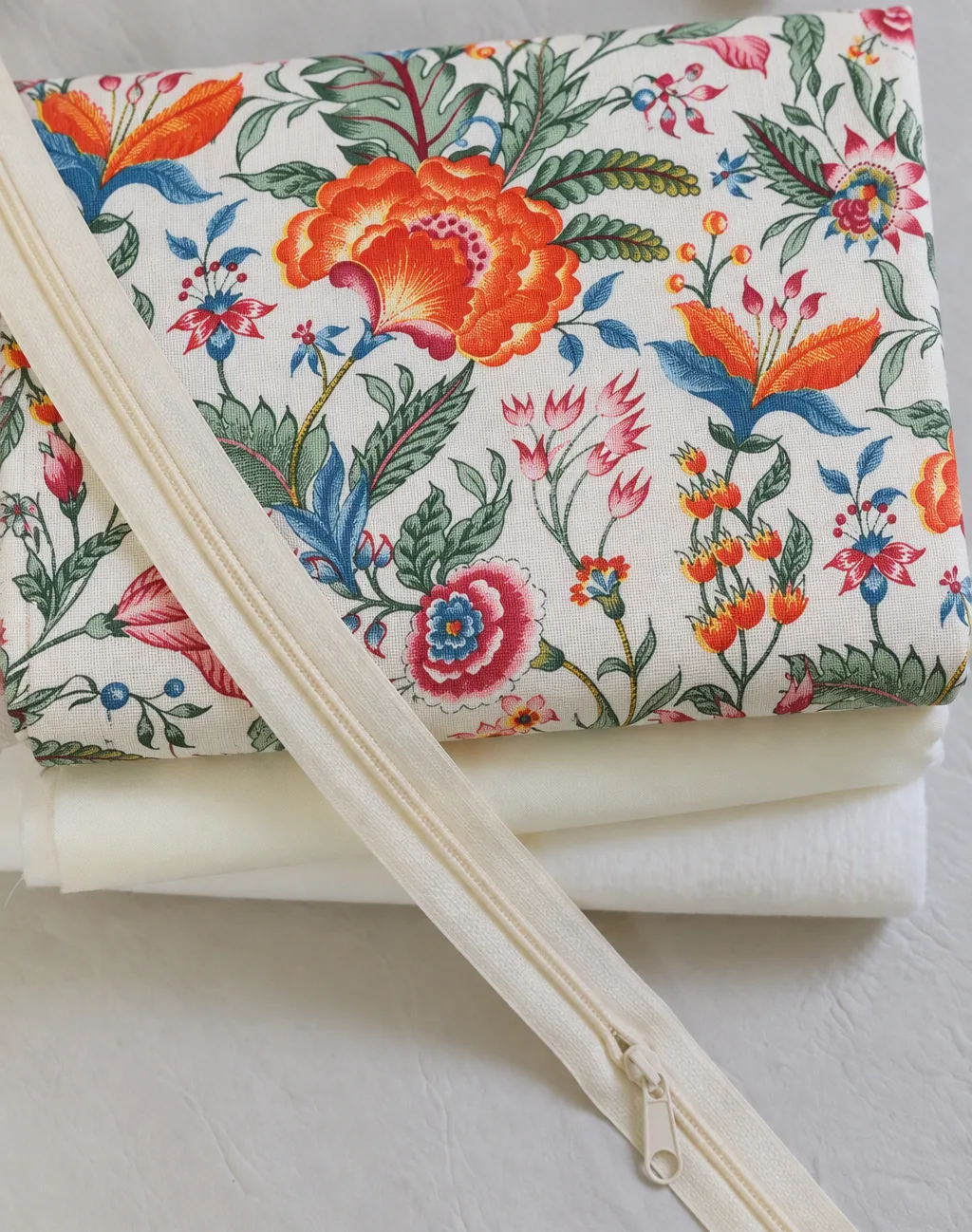 Kit con loneta estampada